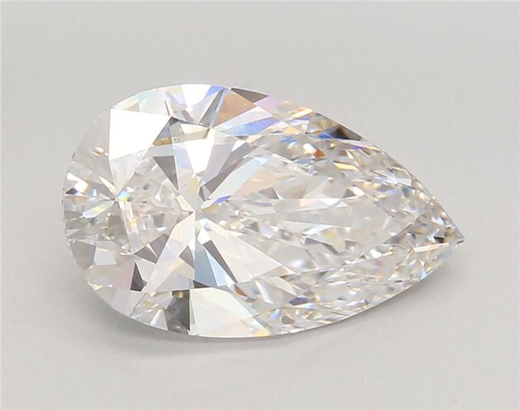 4.06ct Pear F VS1 Lab-Grown Diamond