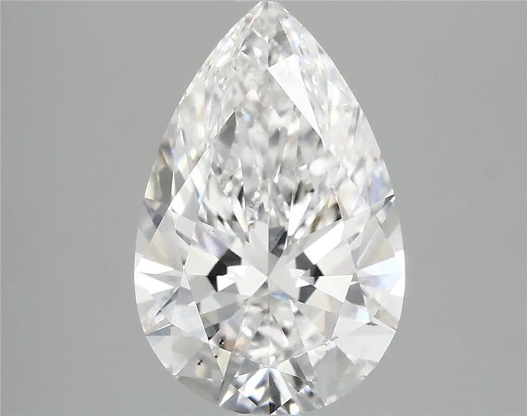 2.87ct Pear D VS2 Lab-Grown Diamond