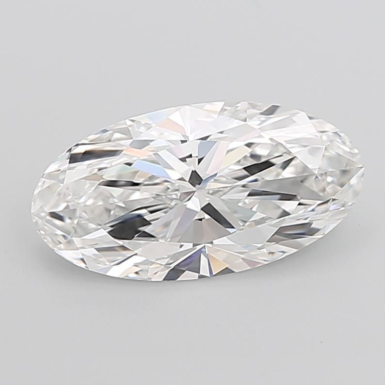 5.06ct Moval E VVS2 Lab-Grown Diamond