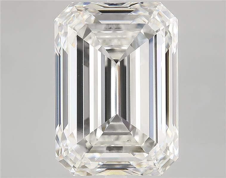 15.27 Carat EMERALD Shape H Colour VS2 Clarity  Cut - White Lab Diamond - 70678