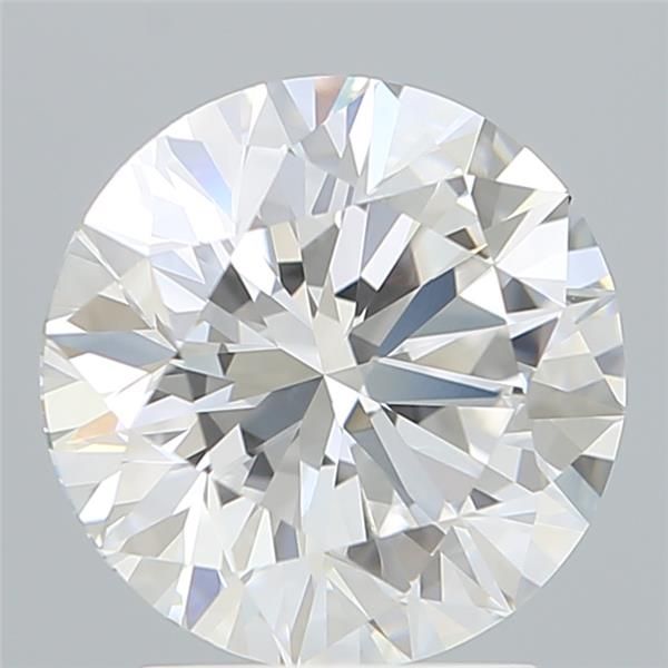 2.65ct Round F VVS2 Lab-Grown Diamond