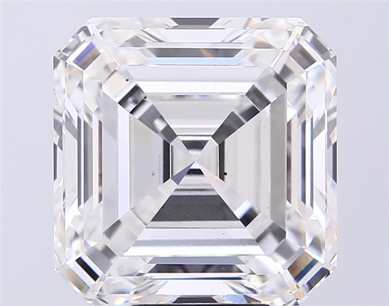 10.05 Carat ASSCHER Shape F Colour VS2 Clarity  Cut - White Lab Diamond - 353377