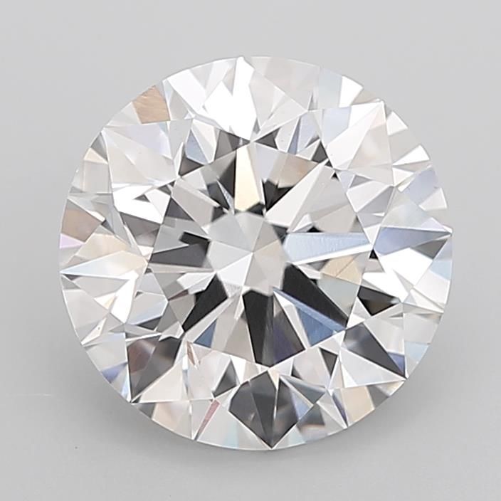 6.06ct Round F VS1 Lab-Grown Diamond