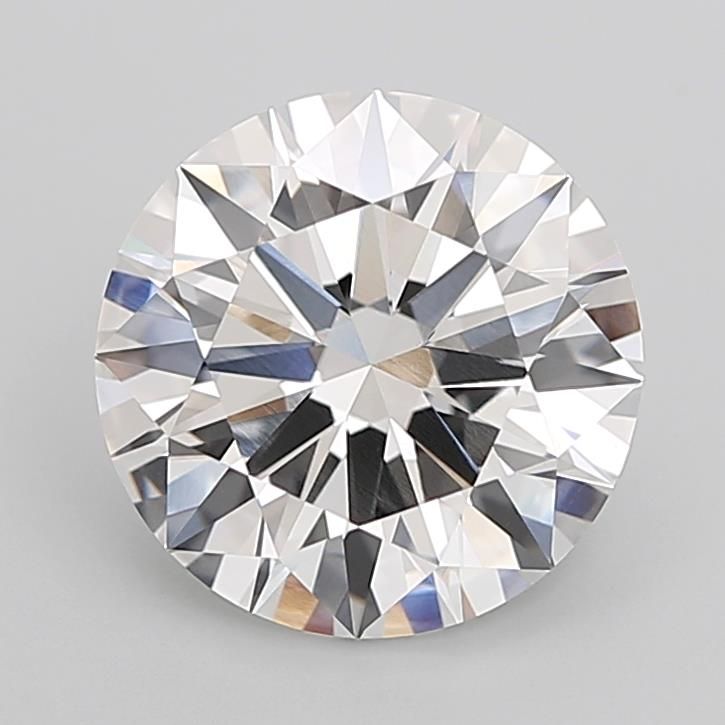 5.52ct Round F VVS2 Lab-Grown Diamond