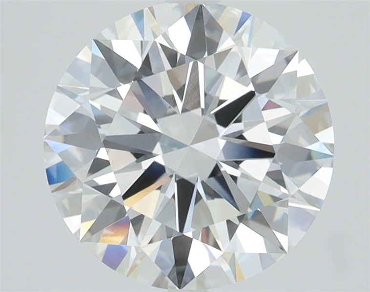 2.71ct Round F VVS2 Lab-Grown Diamond