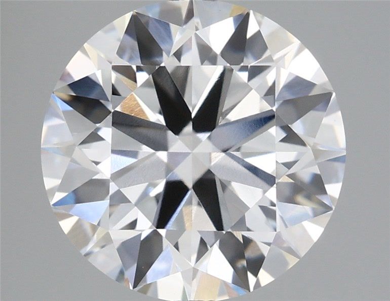 5.38ct Round F VVS2 Lab-Grown Diamond