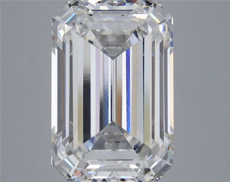 9.92 Carat EMERALD Shape F Colour VS1 Clarity  Cut - White Lab Diamond - 278914