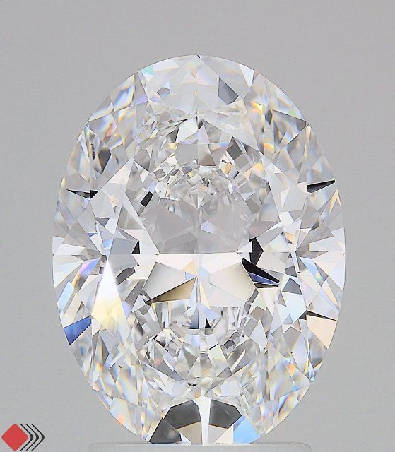 3.01ct Oval D VVS1 Lab-Grown Diamond