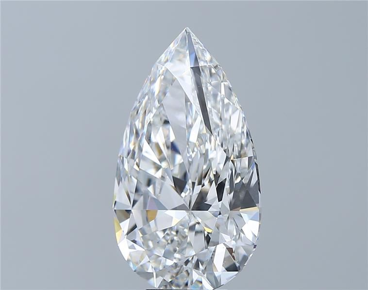 7.06ct Pear D VVS2 Lab-Grown Diamond