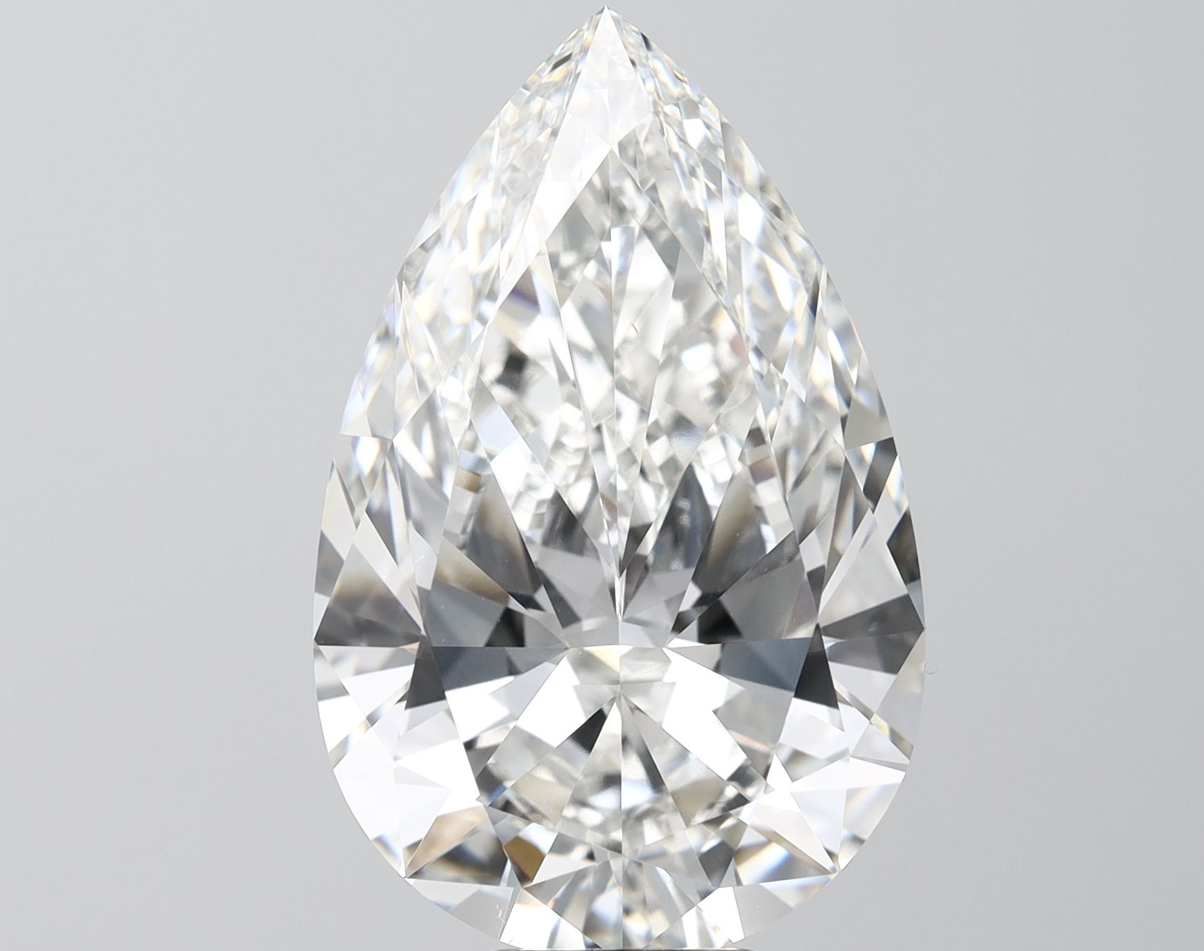 12.01 Carat PEAR Shape F Colour VS1 Clarity  Cut - White Lab Diamond - 765104