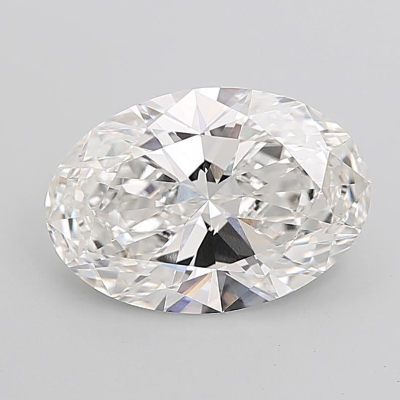 6.03ct Oval F VVS2 Lab-Grown Diamond