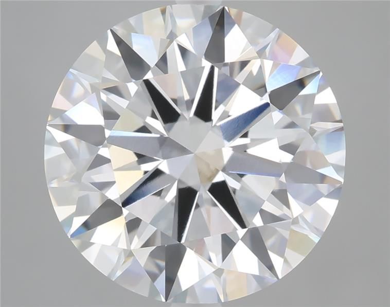 7.08ct Round F VVS2 Lab-Grown Diamond