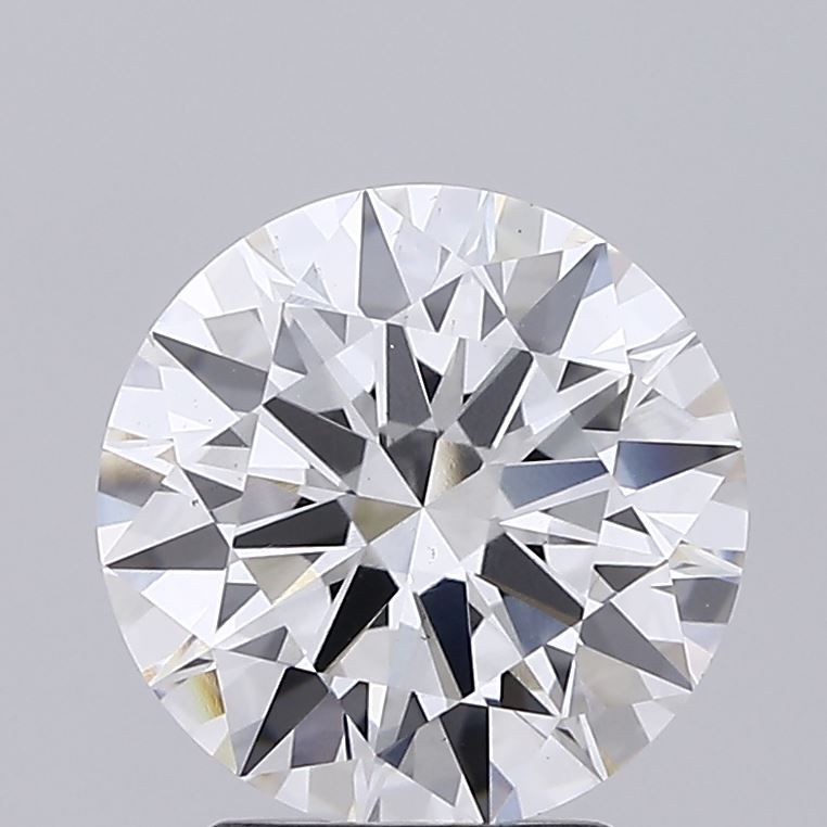 2.66ct Round F VS2 Lab-Grown Diamond