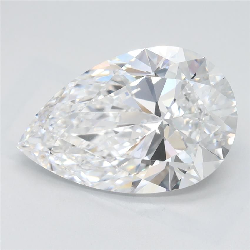 3.1ct Pear D VVS1 Lab-Grown Diamond