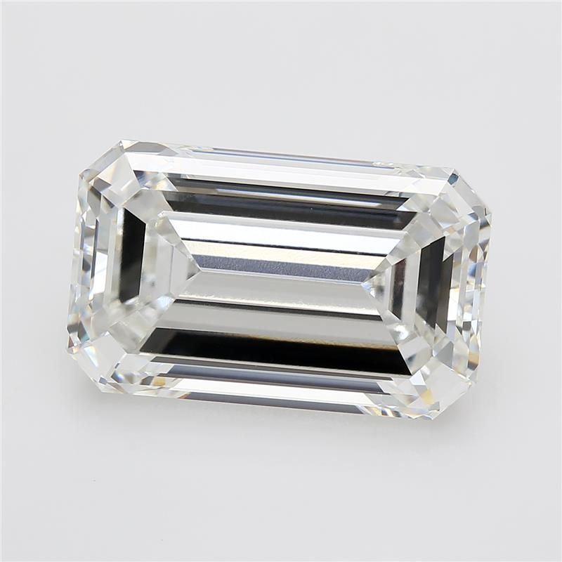 16.05 Carat EMERALD Shape F Colour VVS2 Clarity  Cut - White Lab Diamond - 323133