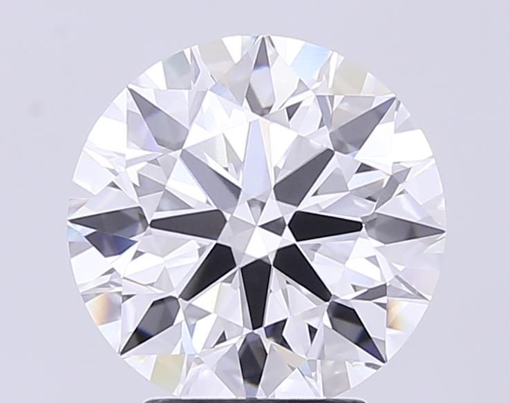 3.78ct Round D VVS1 Lab-Grown Diamond