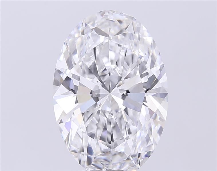 7.41ct Oval E VVS2 Lab-Grown Diamond