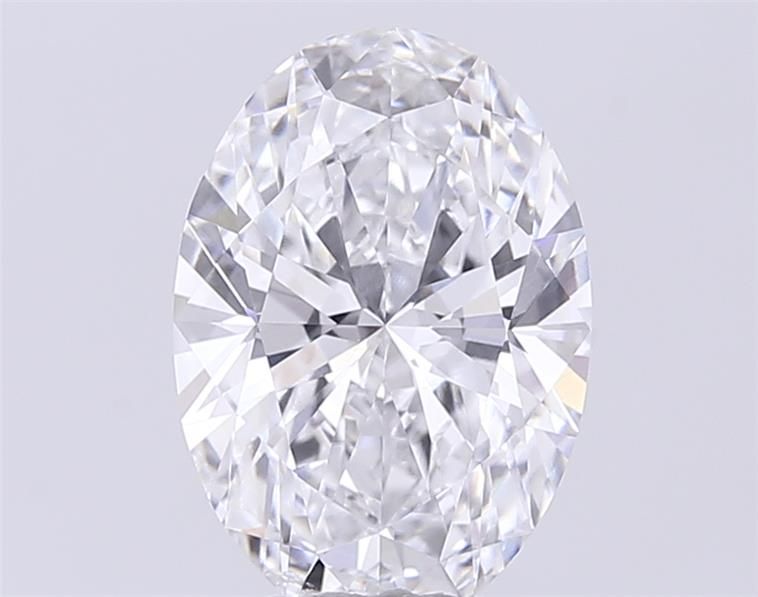 3.41ct Oval D VVS1 Lab-Grown Diamond