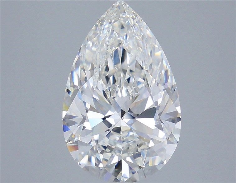 4.06ct Pear F VVS1 Lab-Grown Diamond