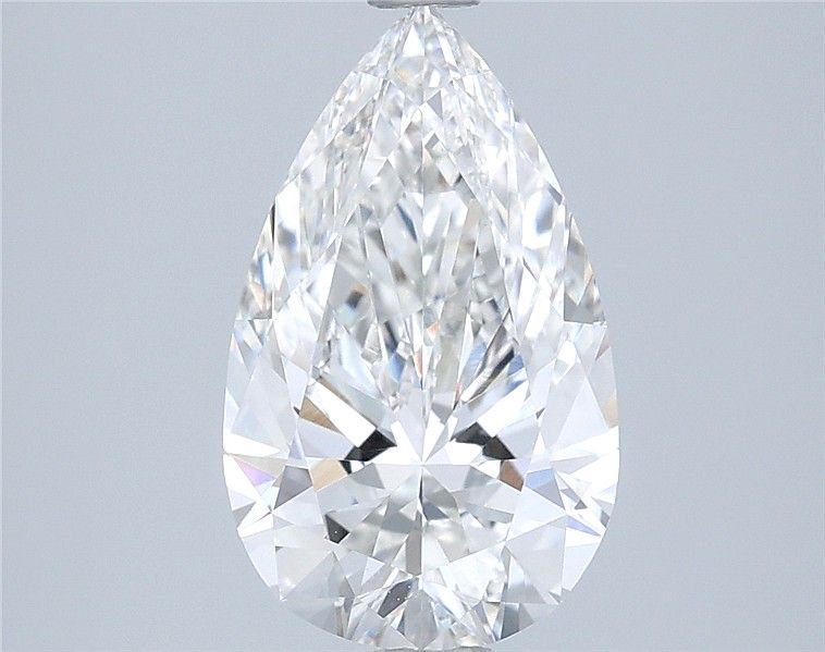 2.58ct Pear F VVS2 Lab-Grown Diamond