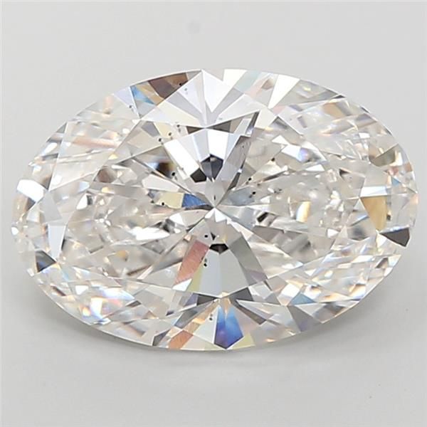 7.55ct Oval F SI1 Lab-Grown Diamond