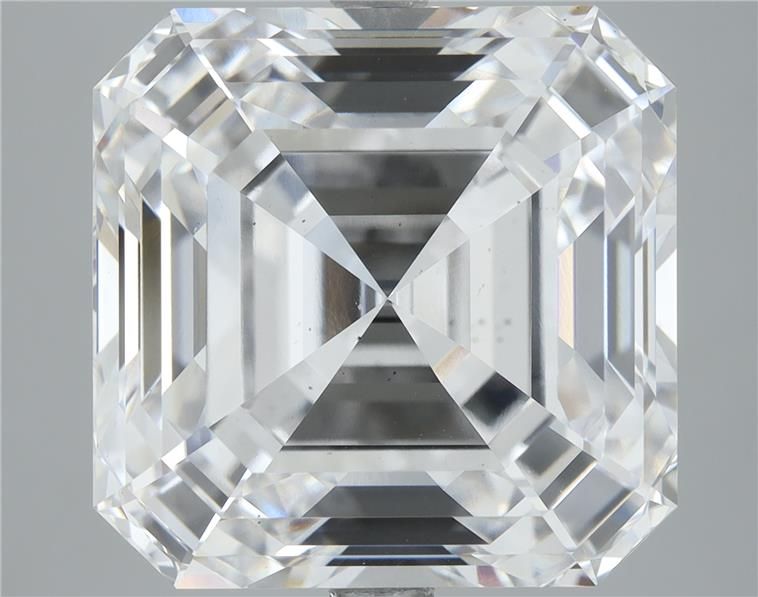 11.57 Carat ASSCHER Shape E Colour VS2 Clarity  Cut - White Lab Diamond - 300050