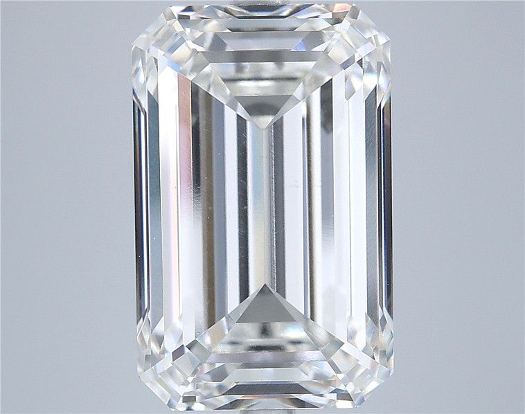 11.07 Carat EMERALD Shape F Colour VS1 Clarity  Cut - White Lab Diamond - 316088