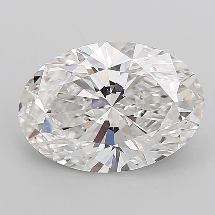 6.11ct Oval F VS1 Lab-Grown Diamond
