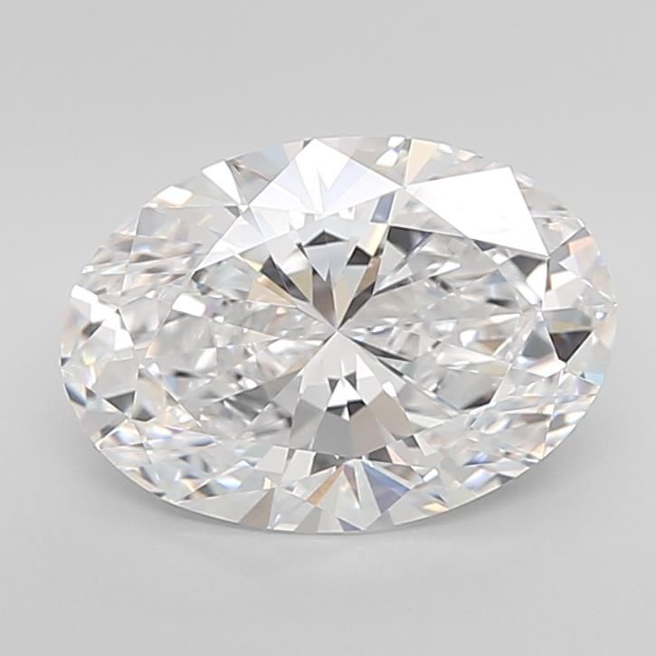4.09ct Oval D IF Lab-Grown Diamond