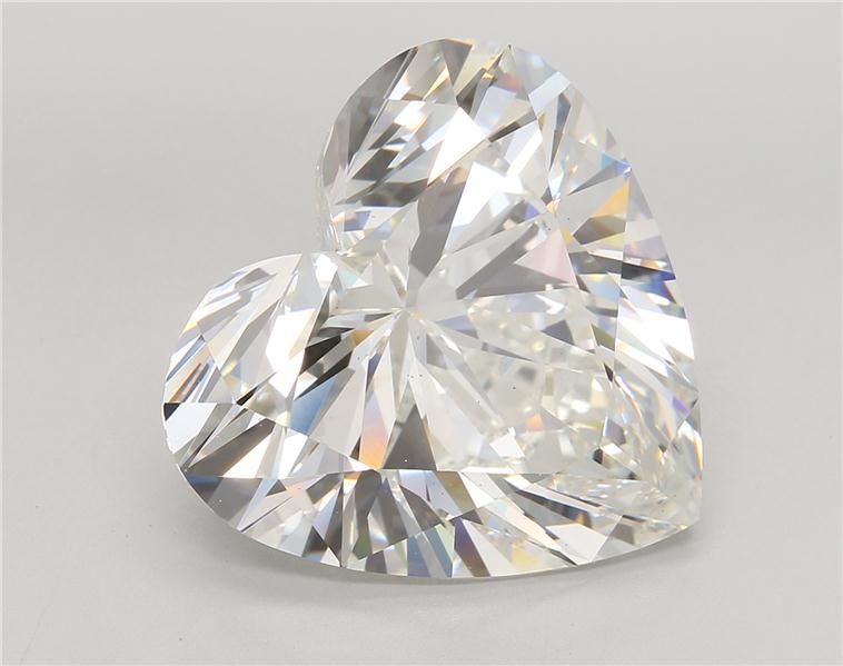 17.02 Carat HEART Shape G Colour VS1 Clarity  Cut - White Lab Diamond - 638229