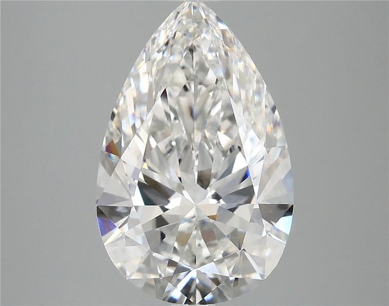 3.66ct Pear F VVS2 Lab-Grown Diamond