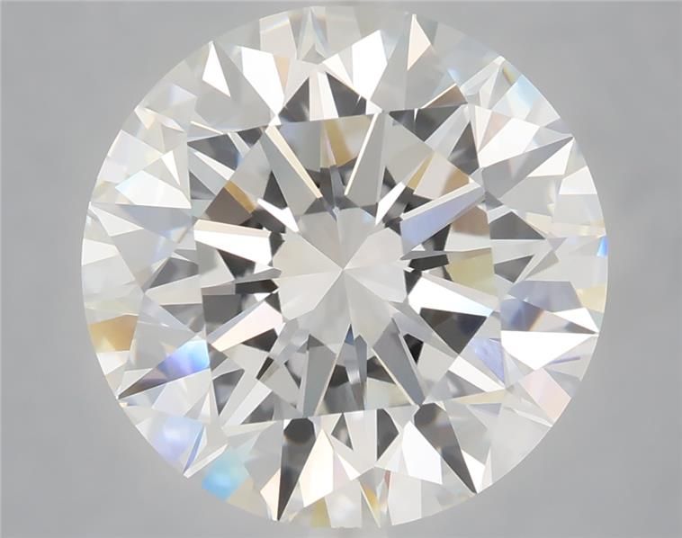 6.1ct Round F VVS2 Lab-Grown Diamond