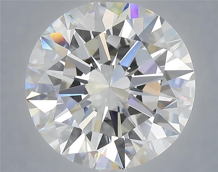 6.01ct Round F VVS2 Lab-Grown Diamond