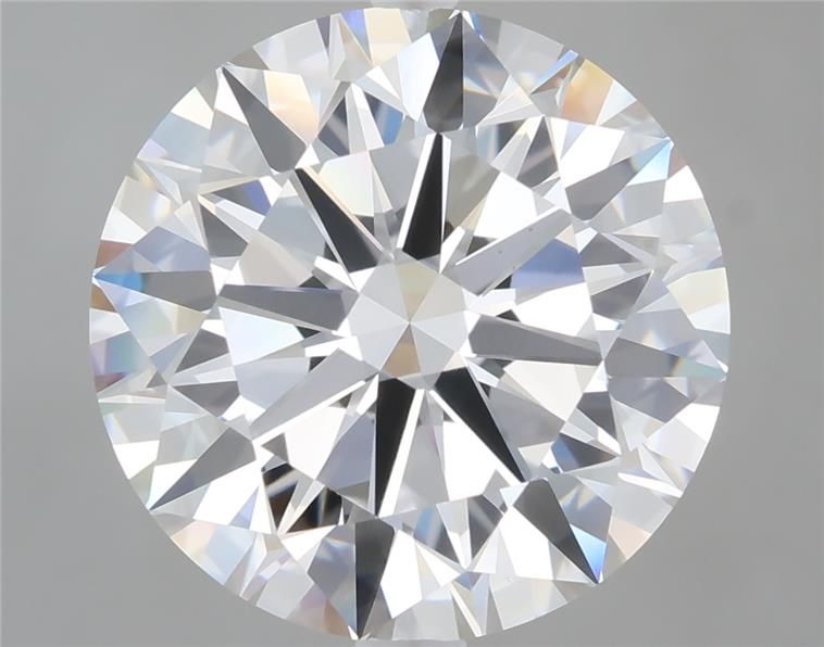 6.05ct Round F VVS2 Lab-Grown Diamond