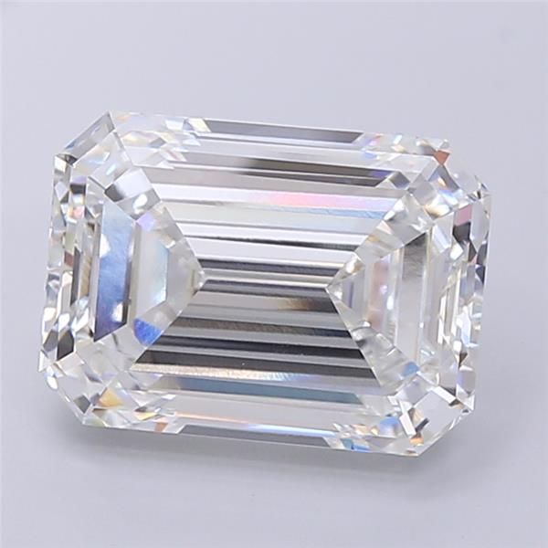 10.47 Carat EMERALD Shape F Colour VVS1 Clarity  Cut - White Lab Diamond - 323785