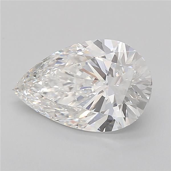 2.54ct Pear F VVS1 Lab-Grown Diamond