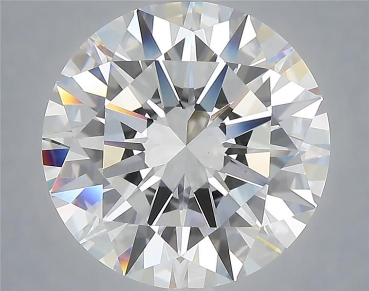 6.07ct Round F VVS2 Lab-Grown Diamond