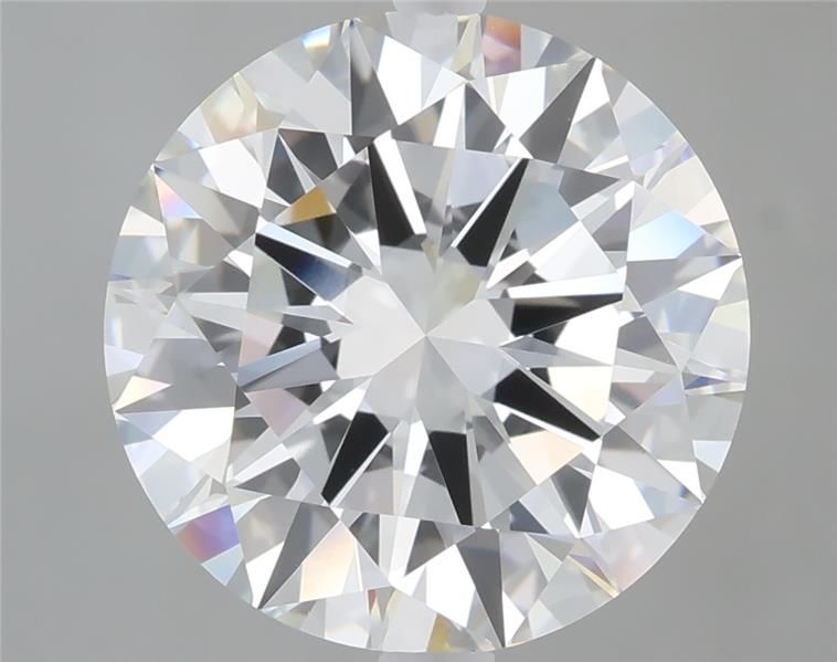 6.04ct Round F VVS2 Lab-Grown Diamond