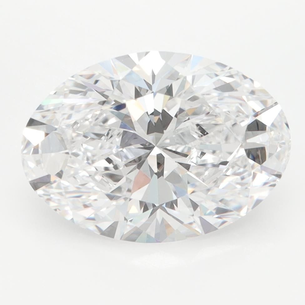 3.38ct Oval D IF Lab-Grown Diamond