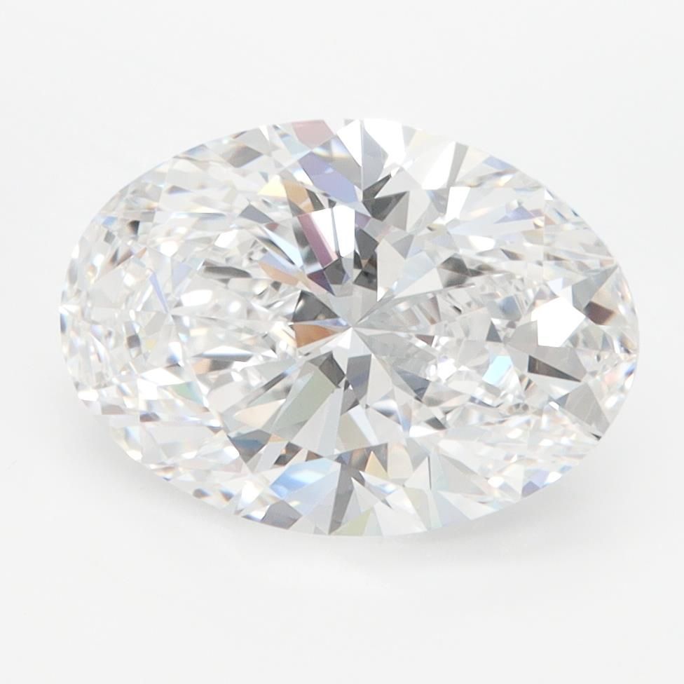 3.08ct Oval D IF Lab-Grown Diamond