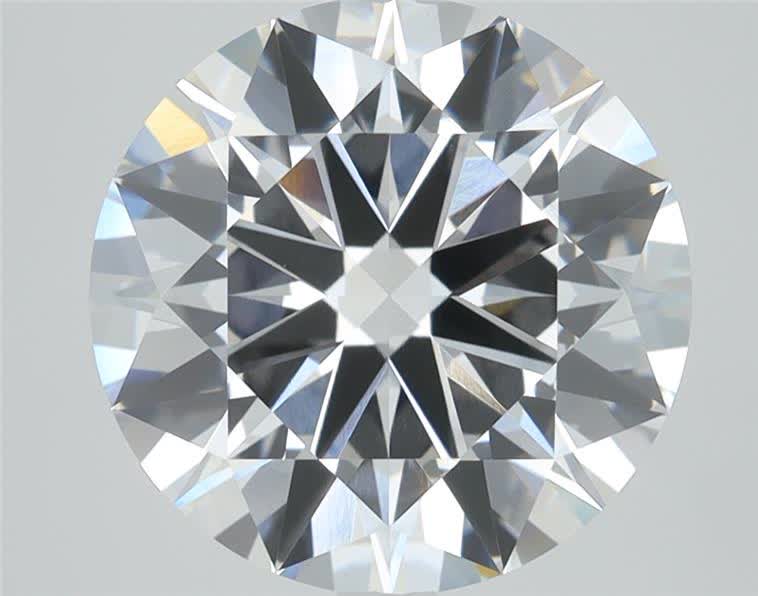 3.55ct Round E VVS2 Lab-Grown Diamond