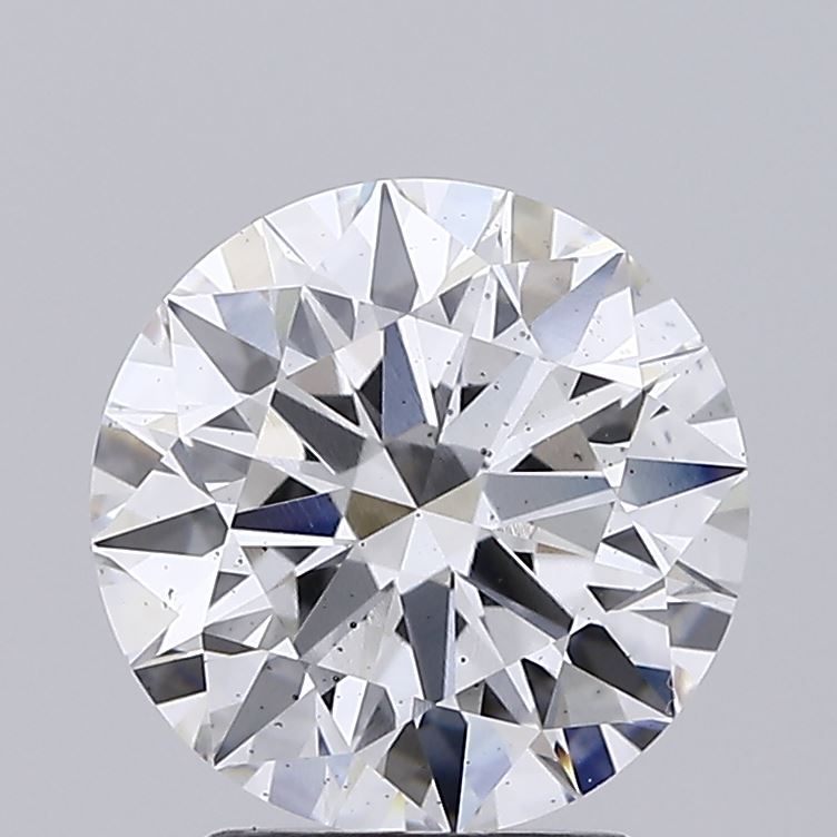 2.63ct Round F SI1 Lab-Grown Diamond