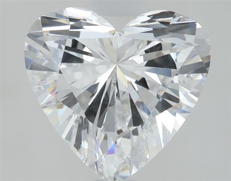 5.52ct Heart F VS1 Lab-Grown Diamond