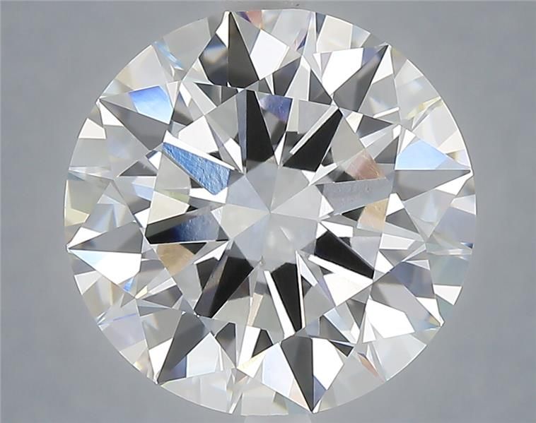 6.01ct Round F VVS2 Lab-Grown Diamond