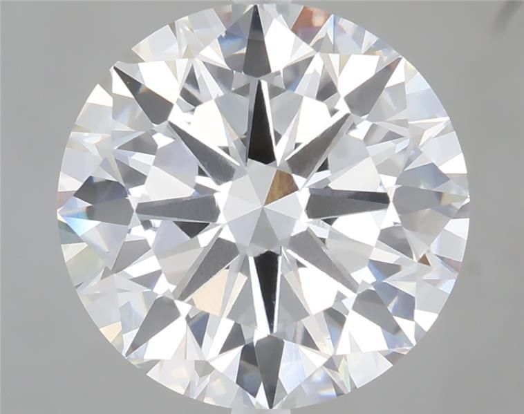 6.01ct Round F VVS2 Lab-Grown Diamond