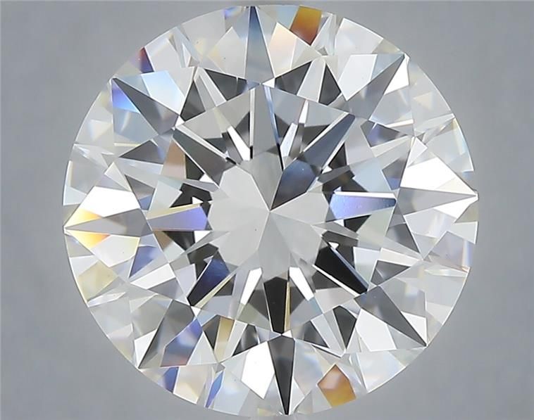 6.05ct Round F VVS2 Lab-Grown Diamond