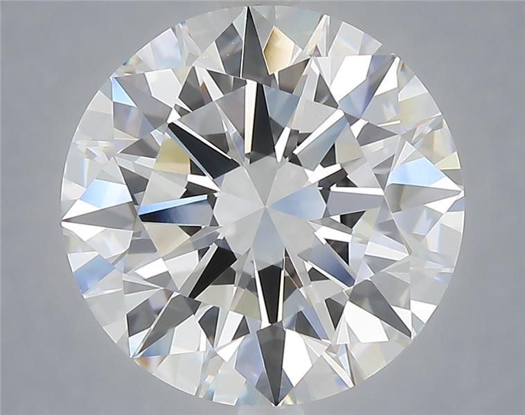 6.01ct Round F VVS2 Lab-Grown Diamond