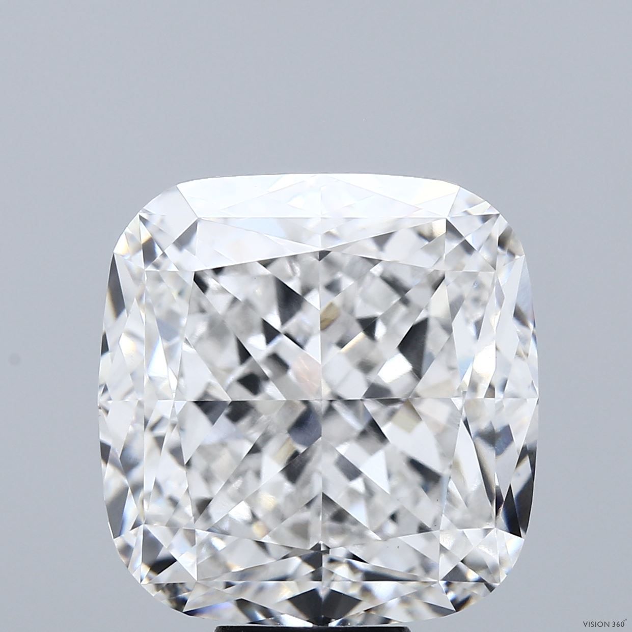 15.54 Carat CUSHION Shape F Colour VVS2 Clarity  Cut - White Lab Diamond - 1617071