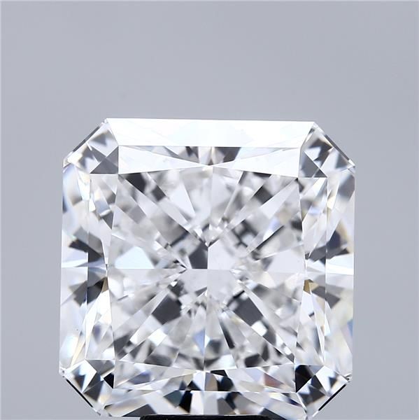 14.06 Carat SQUARE RADIANT Shape E Colour VVS2 Clarity  Cut - White Lab Diamond - 1617609