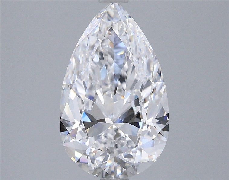 2.82ct Pear D VVS1 Lab-Grown Diamond